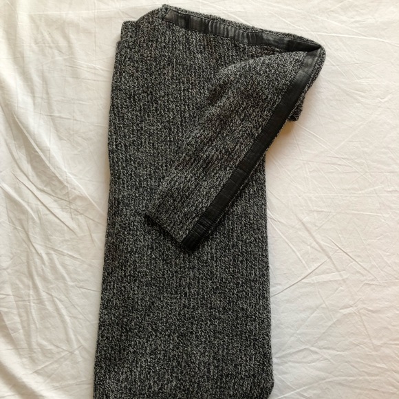 Madewell leather-stripe marled sweater - Picture 7 of 7